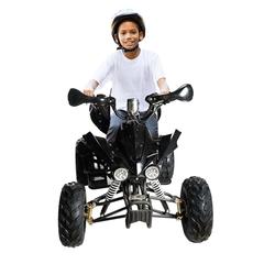 Myts Quad ATV Bike Without Reverse For Kids (125 cc, Black)