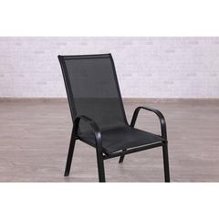 Tiptop 6-Seater Glass & Metal Garden Dining Set PAN Emirates