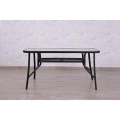 Tiptop 6-Seater Glass & Metal Garden Dining Set PAN Emirates