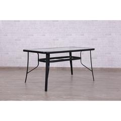 Tiptop 6-Seater Glass & Metal Garden Dining Set PAN Emirates