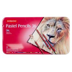 Derwent Pastel Pencils Set in a Metal Tin (Set of 36)