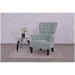 Pan Emirates Katya Fabric & Wood Accent Chair (79 x 84 x 101 cm)