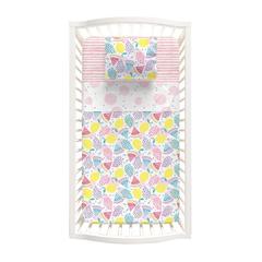 Danube Home Fruits Nursery Kids Cotton Comforter Set (3 Pc.)