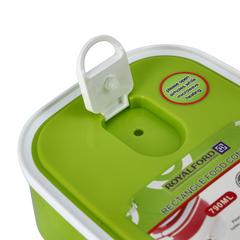 Royalford Rectangle Food Container, RF7222GR (790 ml)