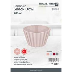 سلطانية الوجبات الخفيفة بلاستيك سافير رويال فورد (200 مل)