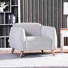 Blissful 1-Seater Fabric Sofa Set Danube Home