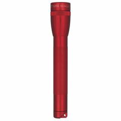 Maglite Mini 2-Cell AA Incandescent Flashlight Presentation Box, M2A03L (Red, 14 Lumen)
