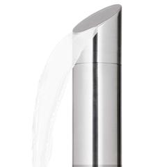 vidaXL Garden Shower with Brown Base 225 cm Stainless Steel (80 x 62 x 5 cm)