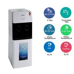 Nobel Top Load Water Dispenser W/Cabinet, NWD1602 (5 L, 184 W)