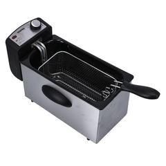 Geepas Deep Fryer W/Chrome Plated Basket, GDF36015 (2180 W, 3 L)