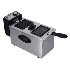 Geepas Deep Fryer W/Chrome Plated Basket, GDF36015 (2180 W, 3 L)