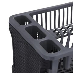 Royalford 2 Layer Plastic Dish Rack