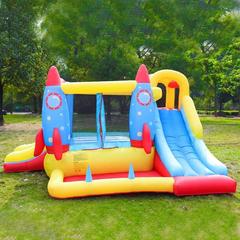 Myts Rocket Design Inflatable Bounce House