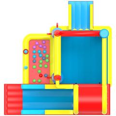 Myts Rocket Design Inflatable Bounce House