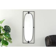PAN Emirates Elland Decorative Wall Mirror (43 x 120 cm, Black)