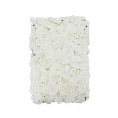 Artificial Hydrangea Flower Wall Panel (40 x 60 cm, White)