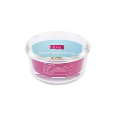 Taliona Boro Pro Borosilicate Glass Food Container (410 ml, Round)