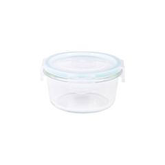 Taliona Boro Pro Borosilicate Glass Food Container (410 ml, Round)