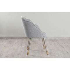 Pan Emirates Budapest Fabric & Wood Dining Chair (56 x 65 x 92 cm)