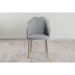 Pan Emirates Budapest Fabric & Wood Dining Chair (56 x 65 x 92 cm)