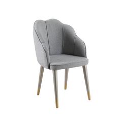 Pan Emirates Budapest Fabric & Wood Dining Chair (56 x 65 x 92 cm)