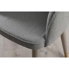 Pan Emirates Budapest Fabric & Wood Dining Chair (56 x 65 x 92 cm)