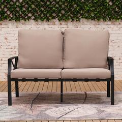 Torino 7-Seater Steel Sofa Set W/Cushions Danube Home