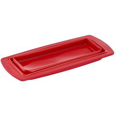 Tefal Proflex Collapsible Loaf Cake Mould (24 x 13cm, Red)