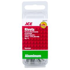 Aluminium Rivets (4.8 mm, Pack of 15)