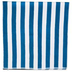 Truebell Mykonos Striped Bath Towel (Blue)