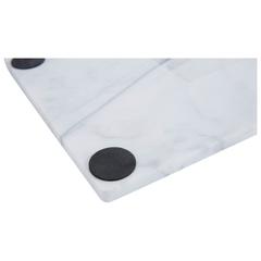 Living Space Marble Placemat (20 cm, White)