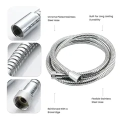 شطاف نيرو بلا تسريب (أسود/فضي)