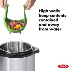 OXO Good Grips Silicone Steamer Basket (33 x 23 x 16 cm)