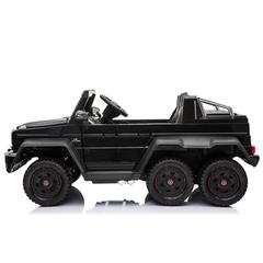 Myts 6-Wheeler Mercedes Benz G63 Electric Ride-On Car (12 V, Black)