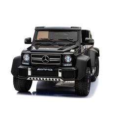 Myts 6-Wheeler Mercedes Benz G63 Electric Ride-On Car (12 V, Black)