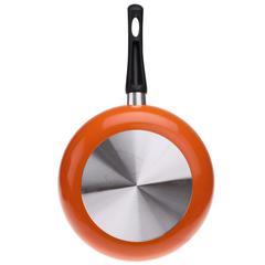 Euro Home Non-Stick Fry Pan (28 cm, Orange)