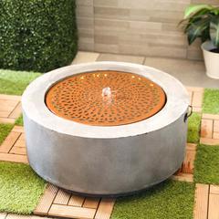 Danube Home Camila Stone Powder & Fiberglass Fountain (70 x 70 x 30 cm)
