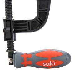 Suki Quick Release G-Clamp (75 mm, Black)