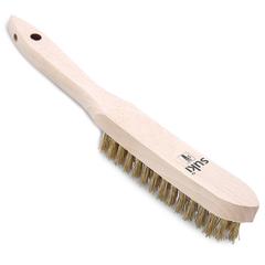 Suki 3-Row Brass Plated Wire Brush