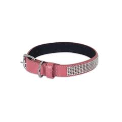 Aspen Petmate Leather Bling Dog Collar (1 cm)