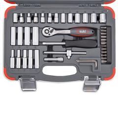 Suki Socket Wrench Set W/Case (Pack of 41)