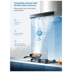 Robam Wall Mounted Range Hood, A832 (90 cm)