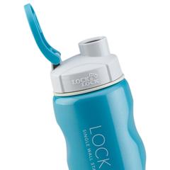 Lock & Lock Stainless Steel Water Bottle (550 ml, Turquoise)