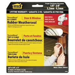 M-D Rubber Wave Profile Weatherstrip Tape (518 x 0.7 cm)