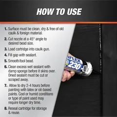 DAP Premium Indoor/Outdoor Sealant (298 ml)