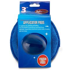 AutoPlus Wax Applicator Pad (Pack of 3)