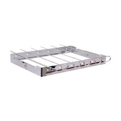 Grillpro Stainless Steel Shish Kebab Set (5 x 40.1 x 15.2 cm, Silver)