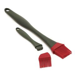 Grillpro Basting Brush Set (Set of 2, Black & Red)