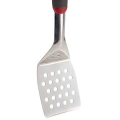Grillpro Turner with TPR Handle (41 x 10 x 3 cm, Silver)