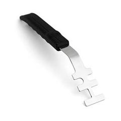 Broil King Solid Stainless Steel Grid Lifter (29.4 x 4.8 x 5 cm, Black/Silver)